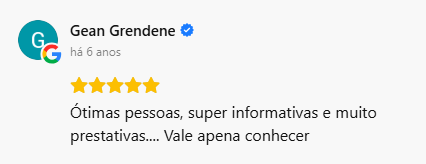 Avaliações de Clientes